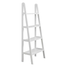Wooden Bookcase with Open Shelves and Modern Design, Durable Finish