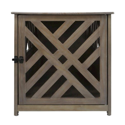 Wooden End Table with Sturdy Construction and Classic Design