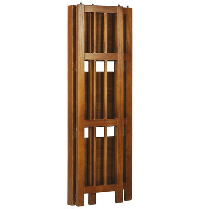 3-Shelf Folding Bookcase 14" Wide-Honey Oak