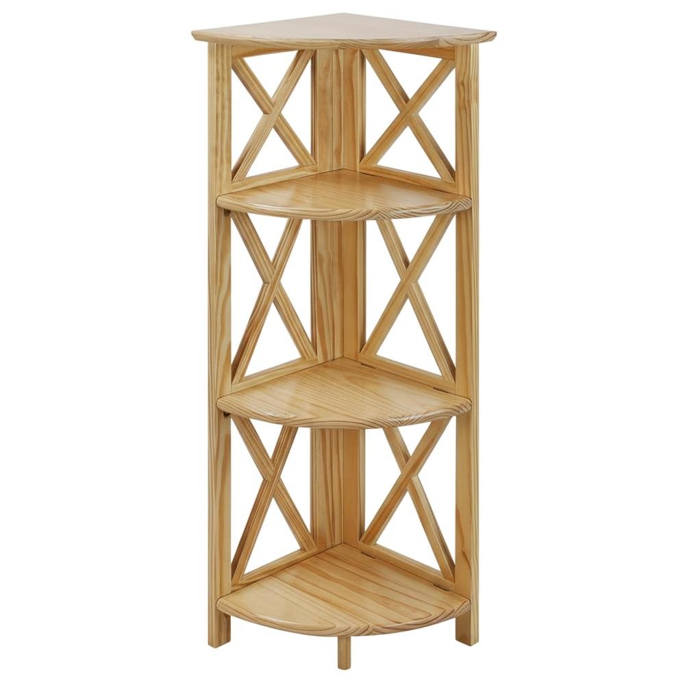Light Wood Bookcase with Open Shelving for Modern Storage