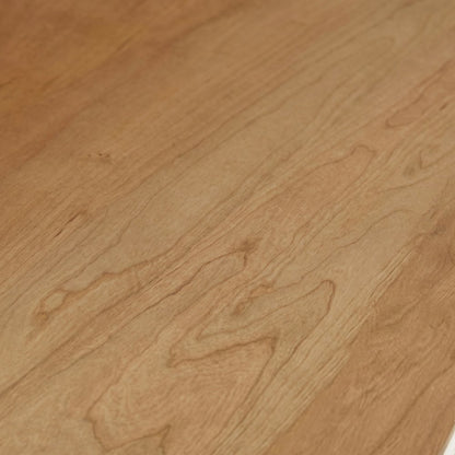 FurniFact Kitchen Island with Solid American Cherry Top and Open Shelves