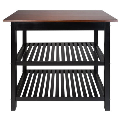 Kitchen Island with Solid Wood