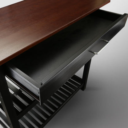 Kitchen Island with Solid Wood