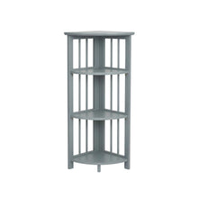 Wooden Bookcase with Open Shelves and Modern Design for Living Room