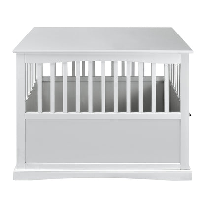 Pet Crate End Table-White
