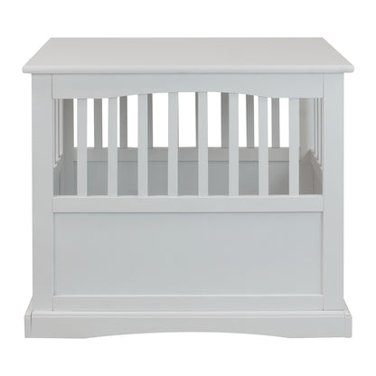 Pet Crate End Table-White