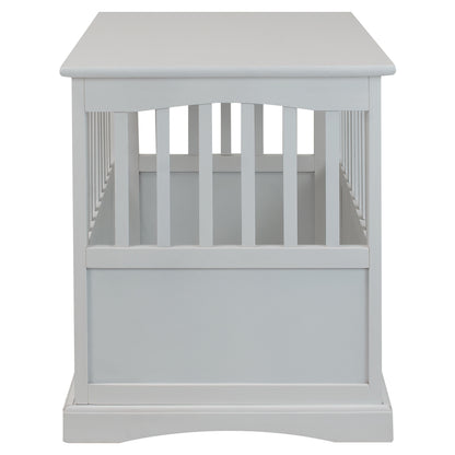Pet Crate End Table-White