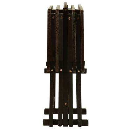 5pcs Tray Table Set-Espresso