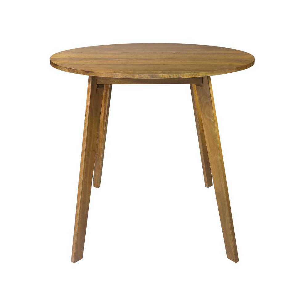 Genuine 36" Round Dining Table with Solid American Gum - Harvest Gold