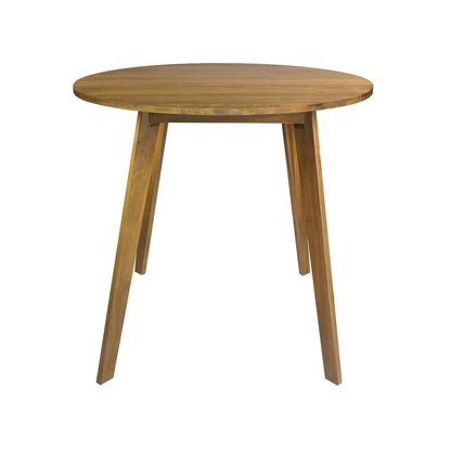 Genuine 36" Round Dining Table with Solid American Gum - Harvest Gold