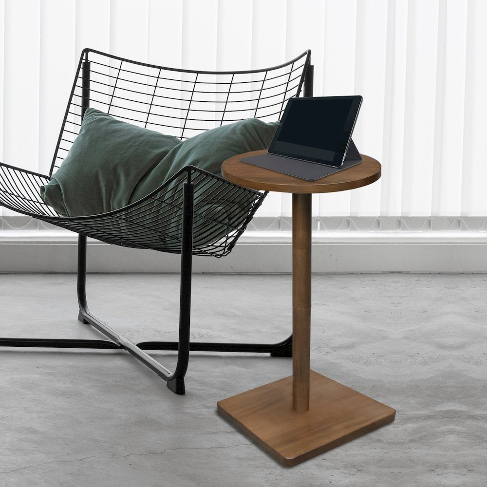 100% American Hardwood Drink Table