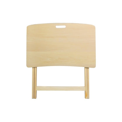 Arizona Folding Table with Solid Hardwood, Natural