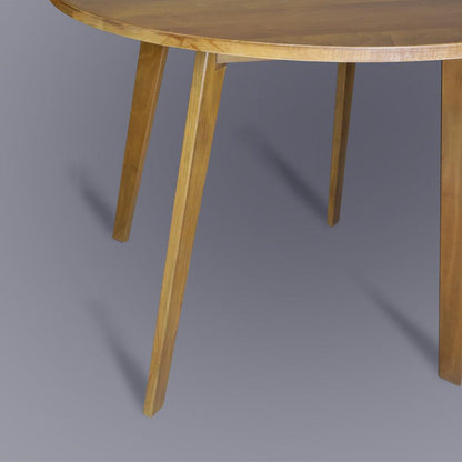 Genuine 36" Round Dining Table with Solid American Gum - Harvest Gold