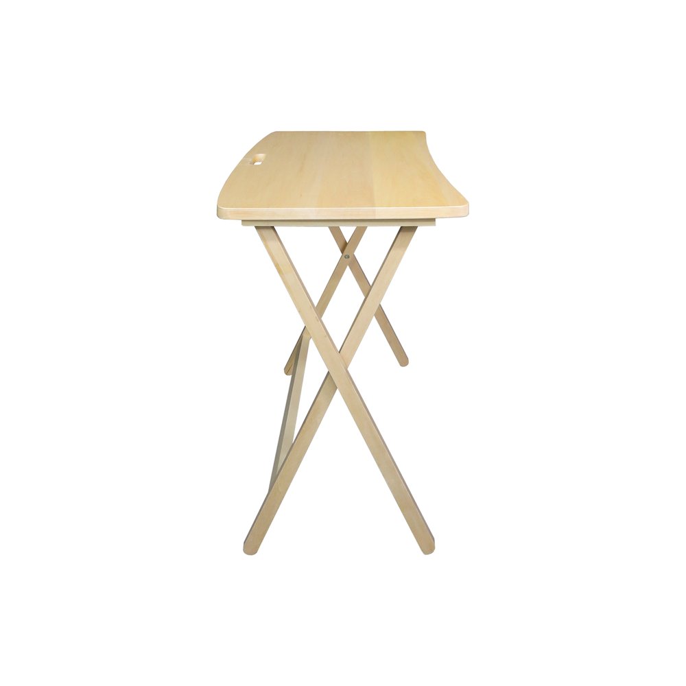 Arizona Folding Table with Solid Hardwood, Natural