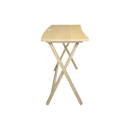 Arizona Folding Table with Solid Hardwood, Natural