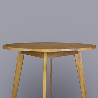 Genuine 36" Round Dining Table with Solid American Gum - Harvest Gold