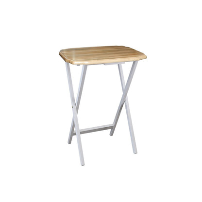 Medallion 2pcs Tray Table Set - Natural/White
