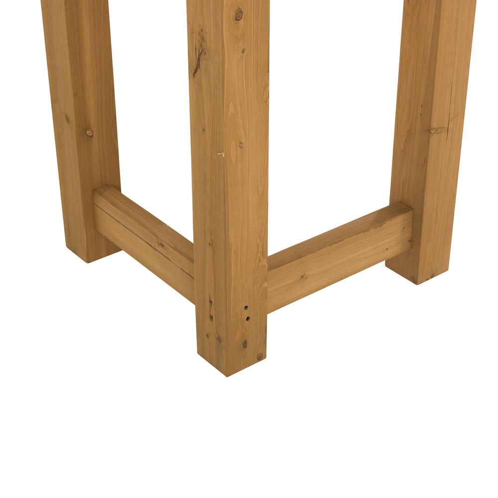 Sunjoy Sophia 10.5 x 10 ft Cedar Wood Pergola with Adjustable Hanging Planters