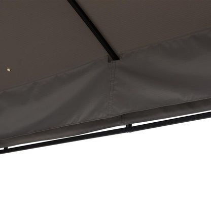 Monterey Park 2-tier Patio Gazebo with LED Lighting and Bluetooth Sound