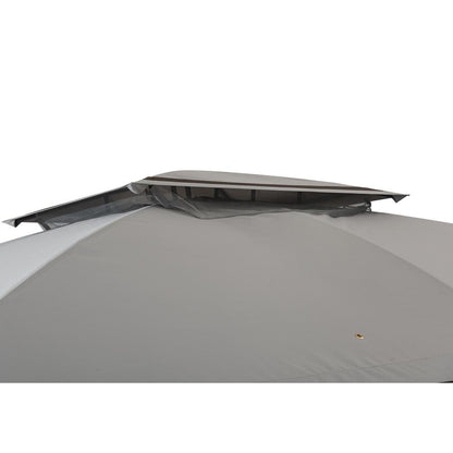 Monterey Park 2-tier Patio Gazebo with LED Lighting and Bluetooth Sound