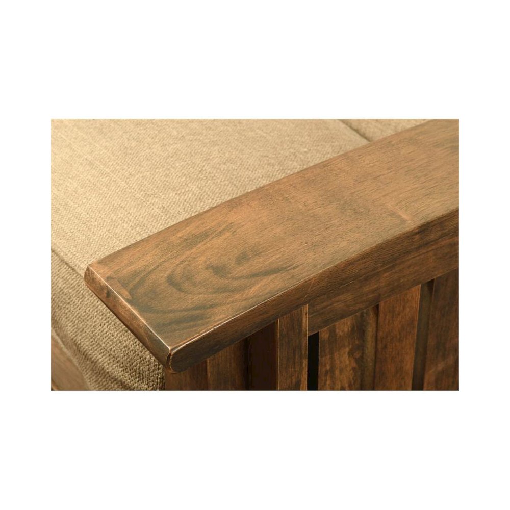 Washington Queen Frame-Rustic Walnut