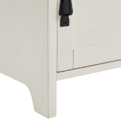 White Narrow Hall Tree, MDF Birch Veneer, Coat Hooks, Tall Entryway