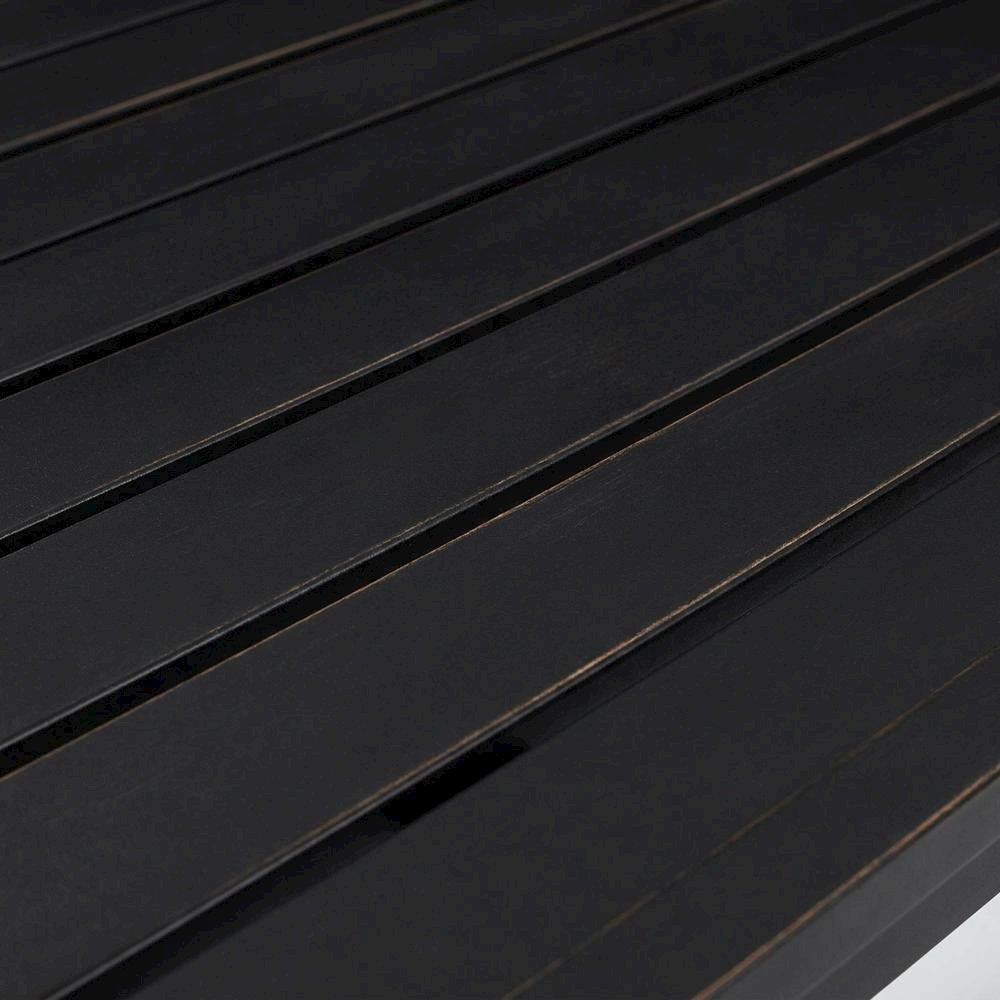 Oil-Rubbed Bronze Outdoor Coffee Table with Sturdy Design and Anti-Tip Hardware