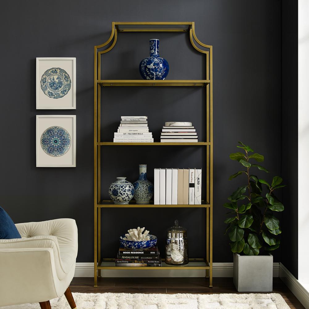 Aimee Etagere Bookcase