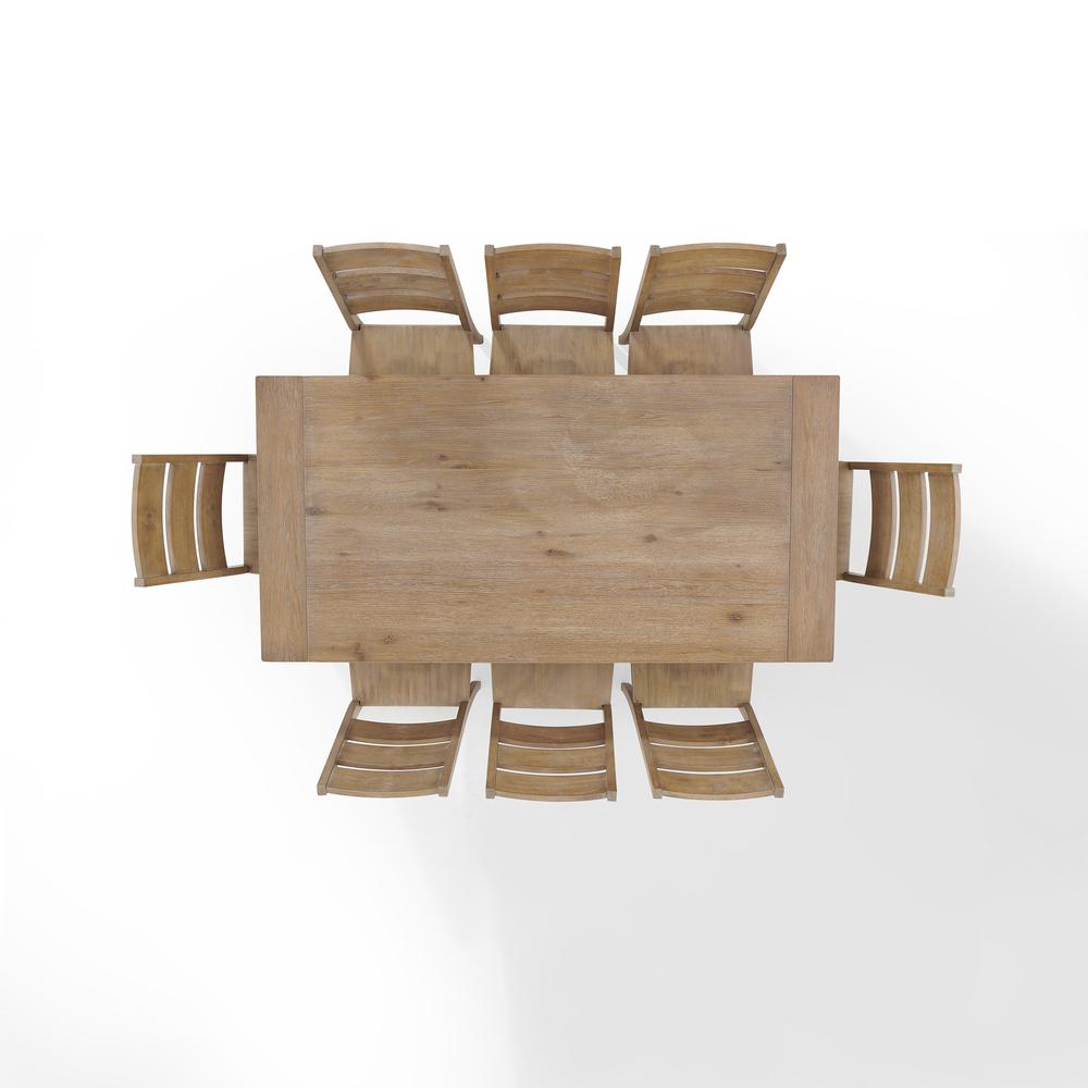 Joanna 9-Piece Dining Table Set For 8 - Table & 8 Ladder-Back Chairs