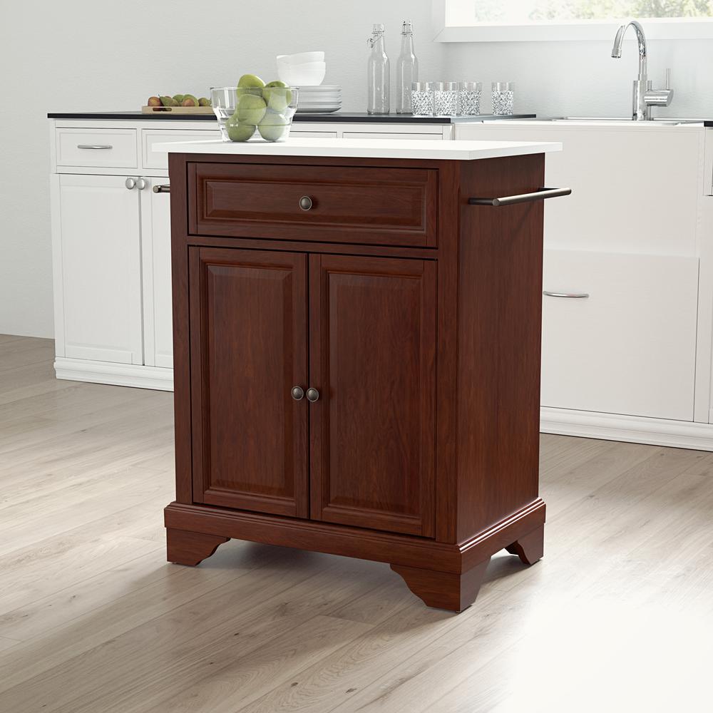 Lafayette Stone Top Portable Kitchen Island/Cart