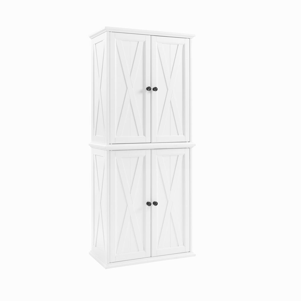Clifton Tall Kitchen Storage Pantry - 2 Stackable Pantries