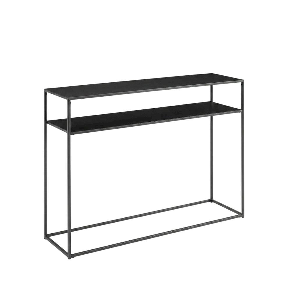Rustic Entryway Console Table with Anti-Tip Stability and Durable Build