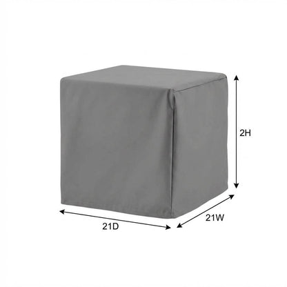 Outdoor Side Table Cover for Weatherproof Protection