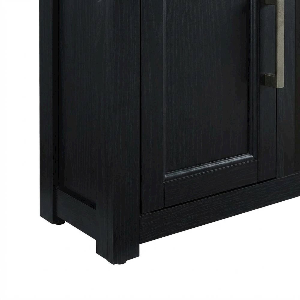 Corner Fireplace TV Stand for 50+ Inch Screens with Storage Shelves