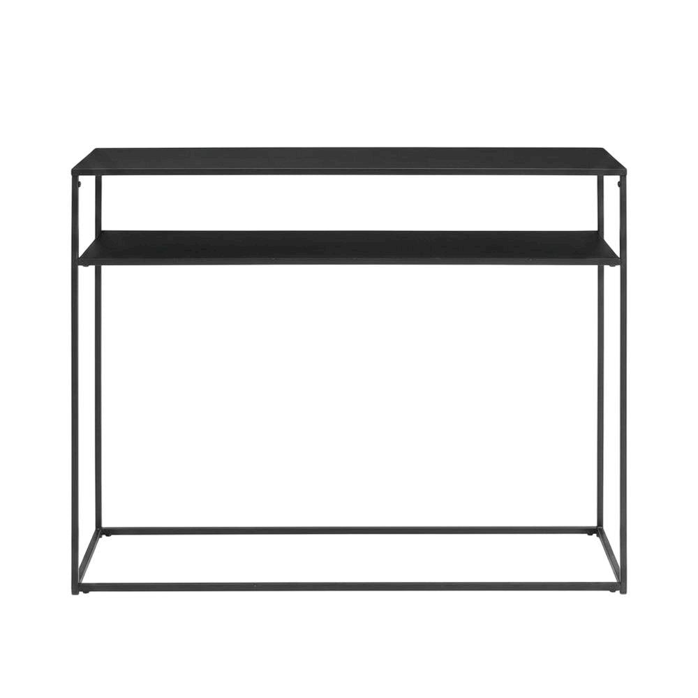 Rustic Entryway Console Table with Anti-Tip Stability and Durable Build