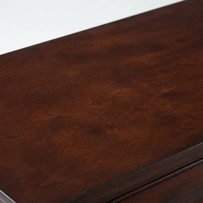 Low Profile TV Stand in Classic Finish for 65+ Inch TVs with Ample Storage