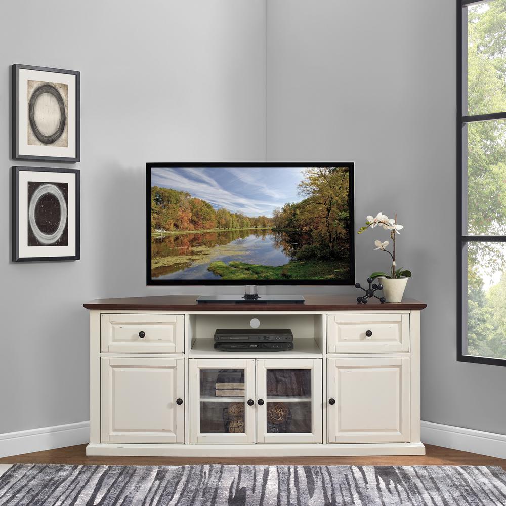 Shelby Corner Tv Stand For 65-Inch Tv