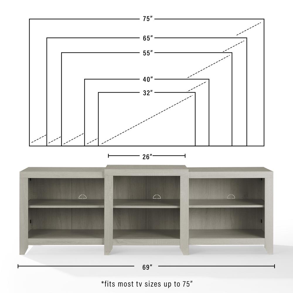 Ronin Low Profile Tv Stand For 75+ Inch Tv
