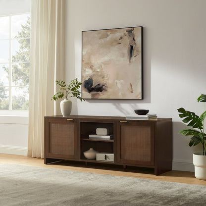 Kenji Tv Stand For 65" Tv Brown