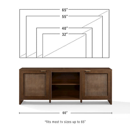 Kenji Tv Stand For 65" Tv Brown