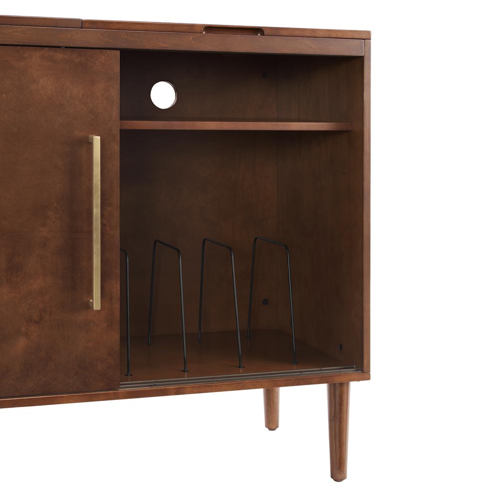 Everett Large Record Player Cabinet With Vinyl Storage