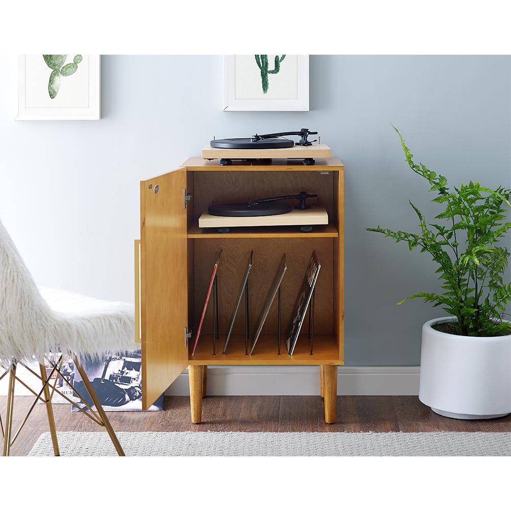 Everett Medium Record Player Cabinet With Vinyl Storage