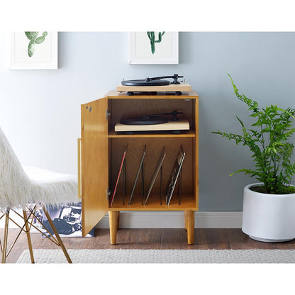 Everett Medium Record Player Cabinet With Vinyl Storage