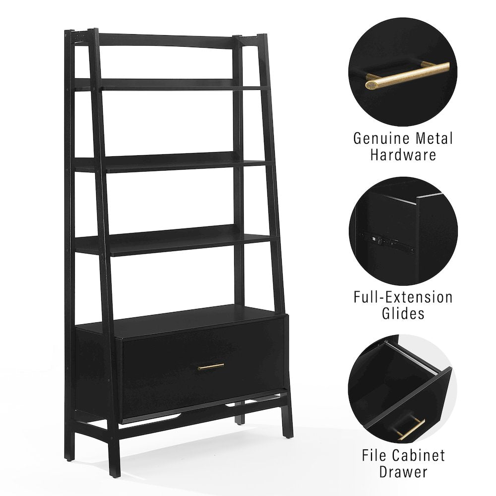 Landon Large Etagere Bookcase