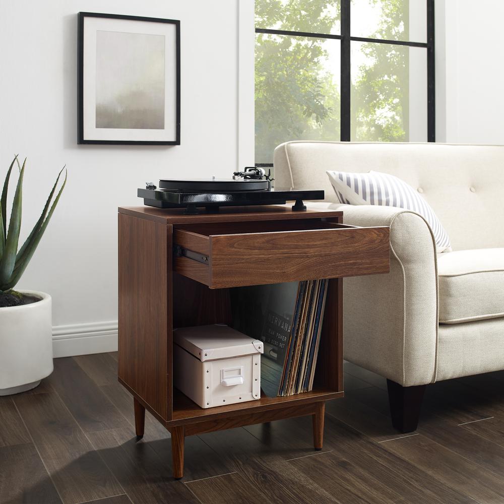 Liam Record Storage Side Table