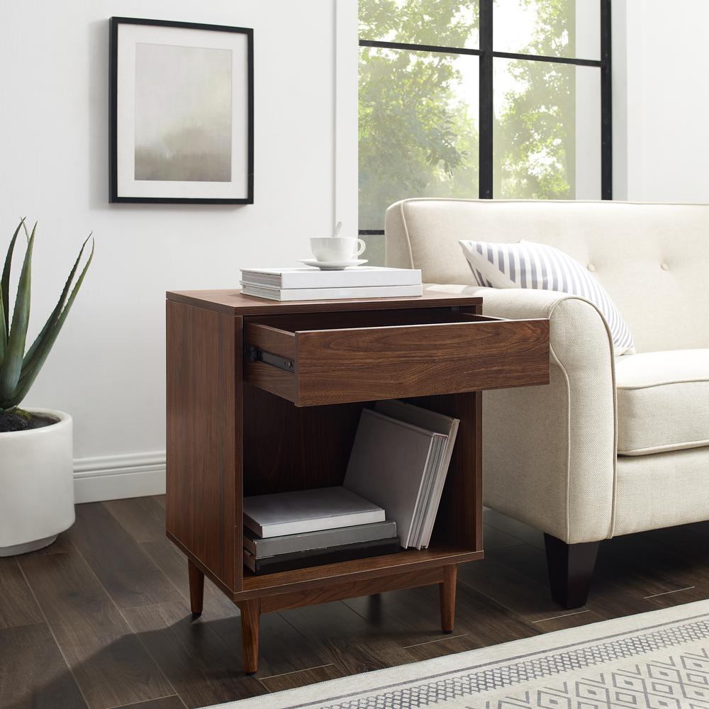 Liam Record Storage Side Table