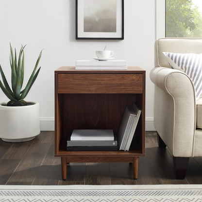 Liam Record Storage Side Table