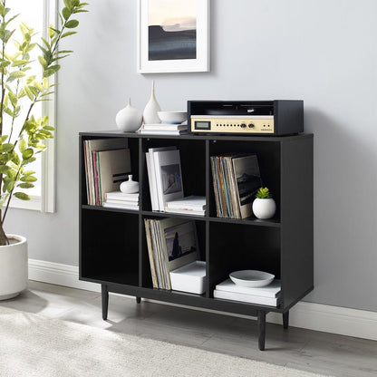 Liam 6 Cube Record Storage Cube Bookcase