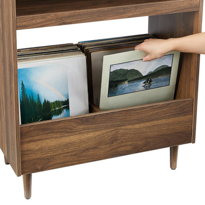 Liam Record Player Stand With Vinyl Storage
