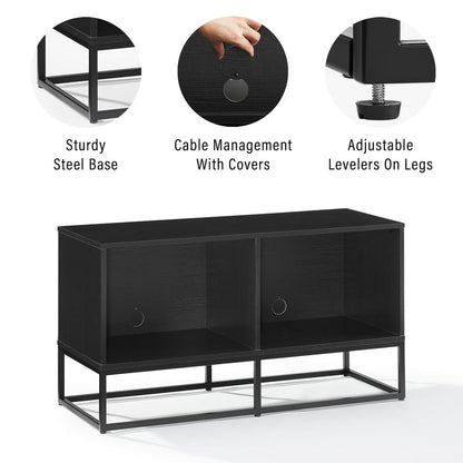Enzo Medium Record Player Stand With Vinyl Storage